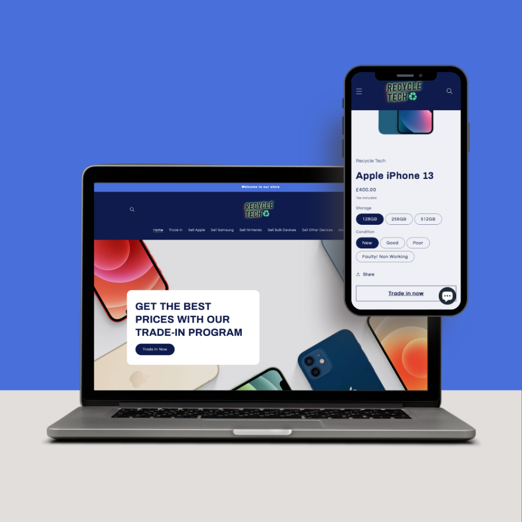 Recycle Tech homepage