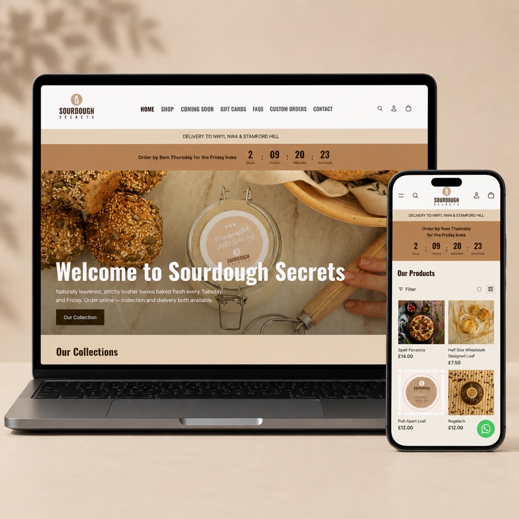 Sourdough Secrets homepage